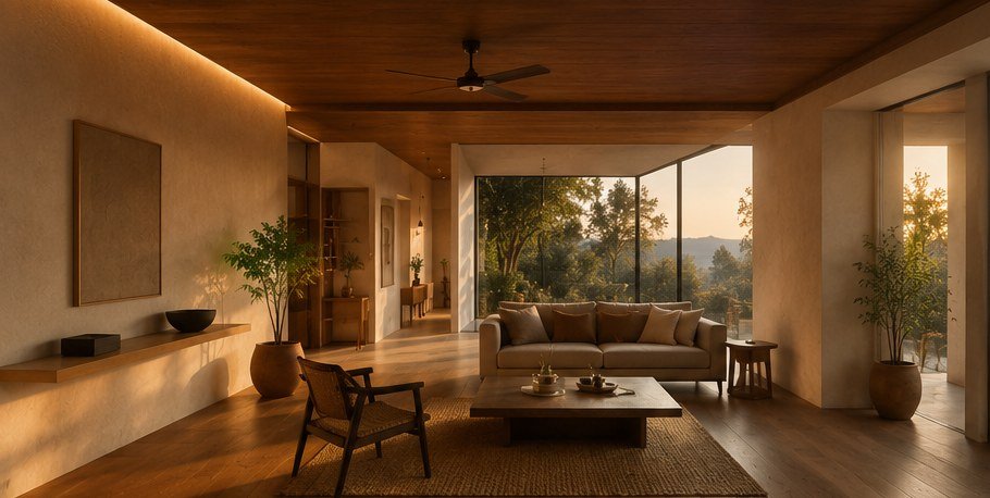 Photorealistic interior visualization by Sharvil Kale